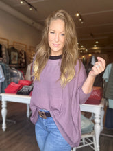 Load image into Gallery viewer, Mulberry Linen Dolman Smock Sleeve Top