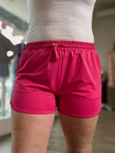 Load image into Gallery viewer, Raspberry Everyday Drawstring Shorts