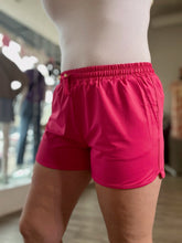 Load image into Gallery viewer, Raspberry Everyday Drawstring Shorts