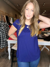 Load image into Gallery viewer, Navy Perfect Short Sleeve Tee