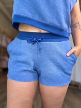Load image into Gallery viewer, Indigo Blue Fleece Set