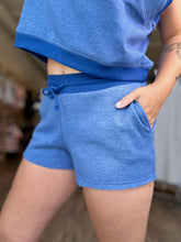 Load image into Gallery viewer, Indigo Blue Fleece Set