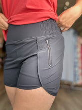 Load image into Gallery viewer, Black Contour Active Shorts
