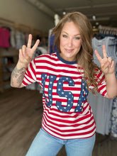 Load image into Gallery viewer, USA Stripe Top