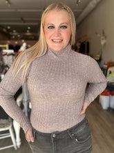 Load image into Gallery viewer, Cocoa Turtle Neck Long Sleeve Top
