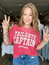 Load image into Gallery viewer, Red Washed Tailgate Captain Tee