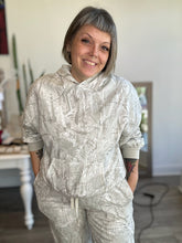 Load image into Gallery viewer, Gray Tree Camo Printed Hoodie