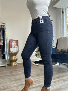 Judy Blue Dark High Waist Skinny Jeans