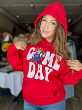 Load image into Gallery viewer, Red Game Day Herbie Hoodie
