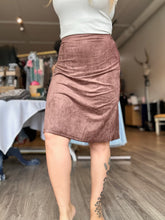 Load image into Gallery viewer, Coco Faux Suede Skirt
