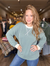 Load image into Gallery viewer, Jade Ribbed Pullover