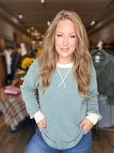 Load image into Gallery viewer, Jade Ribbed Pullover