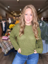 Load image into Gallery viewer, Olive Light Weight Sweater