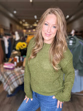 Load image into Gallery viewer, Olive Light Weight Sweater