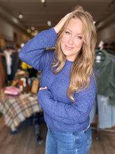 Load image into Gallery viewer, Navy Light Weight Sweater