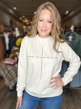 Load image into Gallery viewer, Oatmeal The Way Cross Sweatshirt