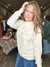 Load image into Gallery viewer, Oatmeal The Way Cross Sweatshirt