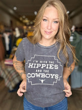 Load image into Gallery viewer, Charcoal Hippies Graphic Tee