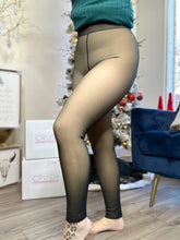 Load image into Gallery viewer, Black High Waisted Tights