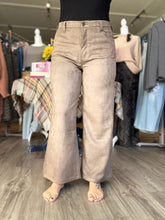 Load image into Gallery viewer, Truffle Suede Wide Leg Pants