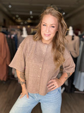Load image into Gallery viewer, Taupe Drop Shoulder Cardigan