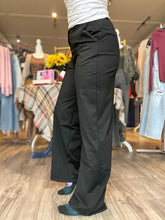 Load image into Gallery viewer, Black Belt Loop Dress Pants