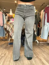 Load image into Gallery viewer, Ash Black High Rise Denim Pants