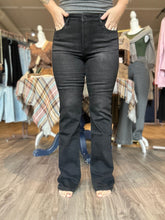 Load image into Gallery viewer, Lovervet Black High Rise Bootcut Jeans