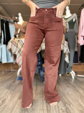Load image into Gallery viewer, Lovervet Chocolate High Rise Trouser