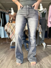 Load image into Gallery viewer, Lovervet Mid Rise Grey Bootcut Jeans