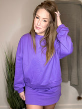 Load image into Gallery viewer, Purple Crewneck Sweatshirt