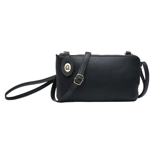 Black Twist Lock Hand Bag