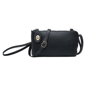 Black Twist Lock Hand Bag