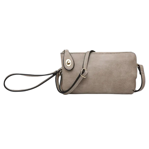 Stone Twist Lock Hand Bag