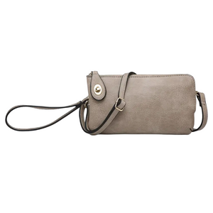 Stone Twist Lock Hand Bag