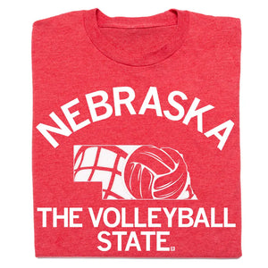 Volleyball State Graphic Tee
