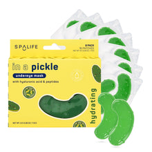 Load image into Gallery viewer, Pickle Shaped Hydrating Eye Patches l Spa Skincare Gift 8 Pk