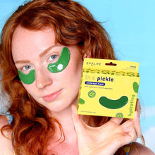 Load image into Gallery viewer, Pickle Shaped Hydrating Eye Patches l Spa Skincare Gift 8 Pk