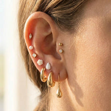 Load image into Gallery viewer, Gold Variety Style Earrings Set