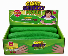 Load image into Gallery viewer, Giant Squeezy Squishy Pickle 🥒