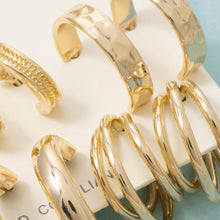 Load image into Gallery viewer, Silver Assorted Hoop Earrings Set