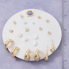 Load image into Gallery viewer, Gold Variety Style Earrings Set