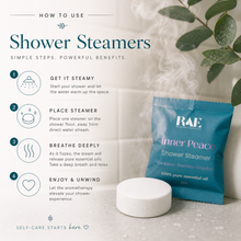 Load image into Gallery viewer, Tranquility Shower Steamers 6 Pack