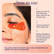 Load image into Gallery viewer, Bright Eyed Hydrogel Eye Patches | 8 Pack