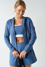 Load image into Gallery viewer, Rosewood Zip-Up Hooded Jacket
