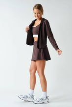 Load image into Gallery viewer, Rosewood Zip-Up Hooded Jacket