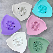 Load image into Gallery viewer, Mint Blue Shower Steamer Tray