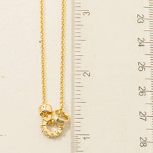 Load image into Gallery viewer, Gold Mixed Ring Charms Necklace