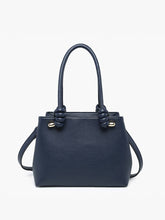 Load image into Gallery viewer, Cherry Red Classic Satchel Handbag