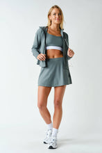 Load image into Gallery viewer, Rosewood Zip-Up Hooded Jacket